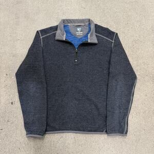 Kuhl Mens 1/4 Zip Pullover Fleece Jacket Size Large Hiking Outdoors